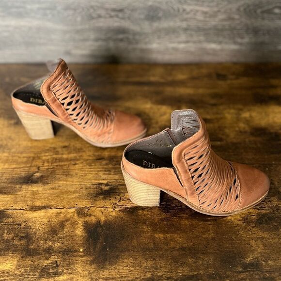 Diba True Landing Crew Leather Sandal/Mule in Rust Brown, Size 6. New in Box! - Picture 7 of 16